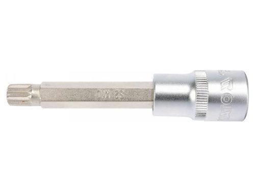 YATO Hosszú bit dugókulcs Spline 1/2" M10 CrV