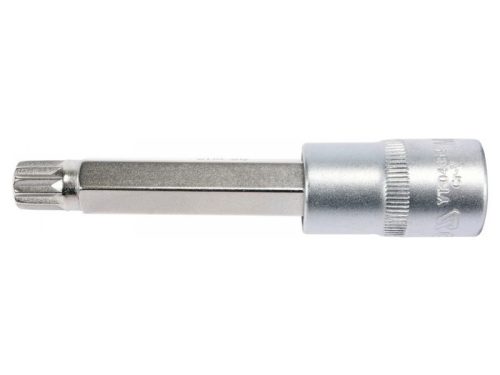 YATO Hosszú bit dugókulcs Spline 1/2" M12 CrV