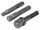 YATO Dugókulcs adapter készlet 3 részes SDS-Plus -> 1/4", 3/8", 1/2" négyszög