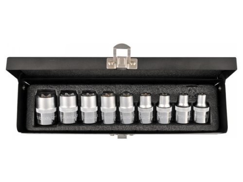 YATO Dugókulcs készlet 9 részes külső Torx 1/2" E10-E24 CrV