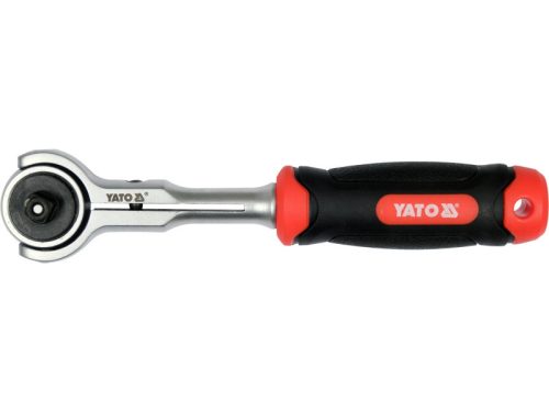 YATO Racsnis hajtószár 1/4" 145 mm 72T forgó fejes CrV