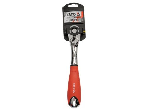 YATO Racsnis hajtószár 1/2" 255 mm 72T hajlított szár CrV