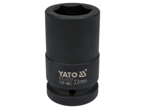 YATO Gépi hosszú dugókulcs 1" 32 mm CrMo
