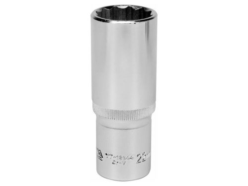 YATO Hosszú dugókulcs 12 szögletű 1/2" 22 mm CrV