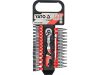 YATO Dugókulcs készlet 28 részes 1/4" 4-13 mm CrV