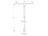 YATO T-hajtószár 3/8" x 310 mm forgatható nyéllel CrV