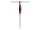 YATO T-hajtószár 1/2" x 310 mm forgatható nyéllel CrV