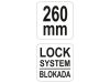 YATO Csőszűkítő fogó 260 mm 2+3 pengéjű (45 mm)