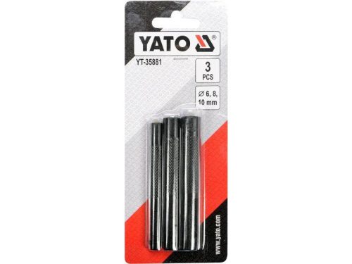 YATO Bőrlyukasztó készlet 3 részes 6-10 mm