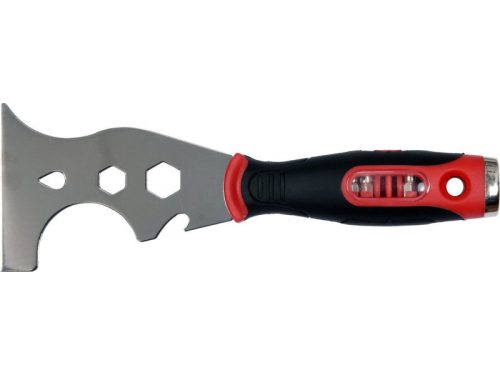 YATO Kaparó spakli multifunkciós inox + 4 db bithegy