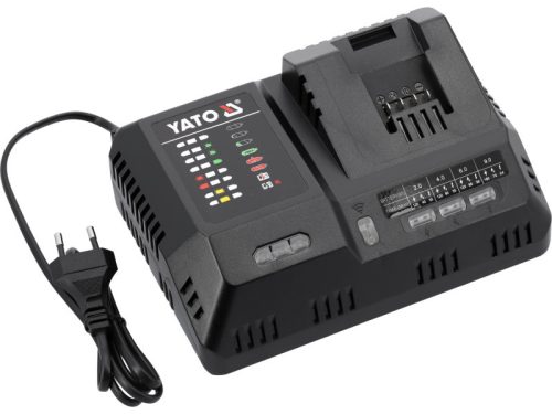 YATO Akkumulátor gyorstöltő gépekhez 2,0 A - 12,0 A 18 V