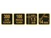 VOREL Burkolatszintező készlet 400 részes (300 talp + 100 ék)