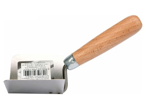 VOREL Kőműves kanál sarok belső inox 80/60/60
