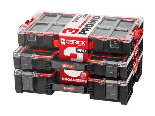QBRICK SYSTEM PRO Organiser készlet 100(szivacs betét)+200+300