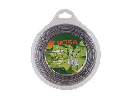 ROSA Fűnyíró damil 3 mm x 15 m erősített négyzet