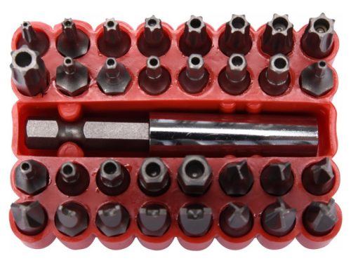 VOREL Bit készlet 33 részes 1/4"