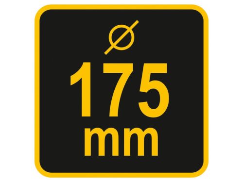VOREL Kéménytisztító kefe golyóval 175 mm
