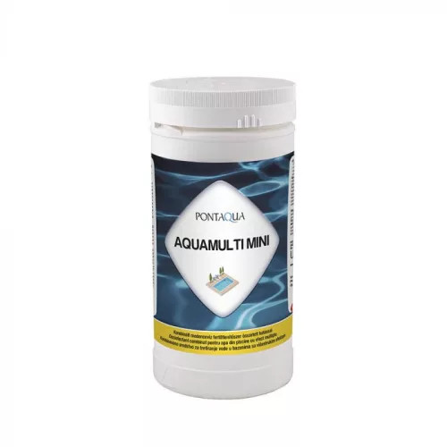 Aquamulti Mini hármas hatású kombinált vízkezelő kis medencékhez 20g/1kg