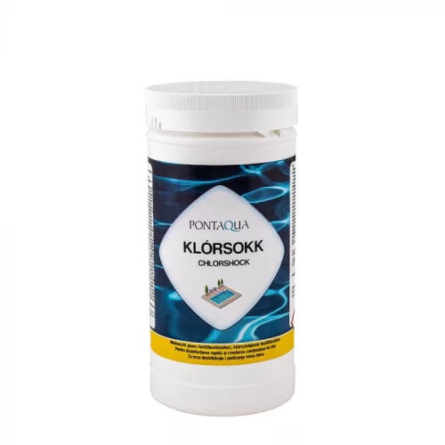 Klórsokk medencevíz fertőtlenítő 20g tabletta 1 kg