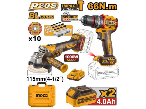 INGCO Akkus erőcsomag 20 V
