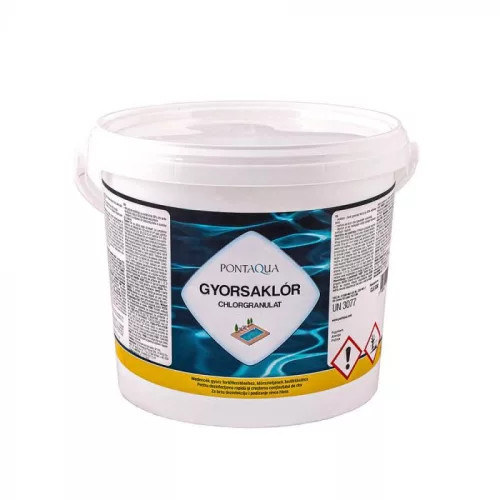 Gyorsklór gyorsan oldódó klóros fertőtlenítőszer 3kg