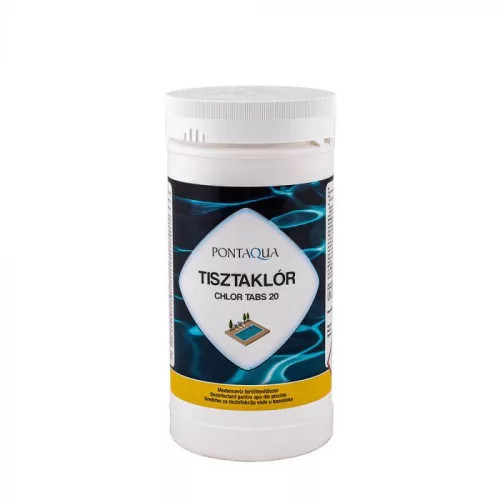 Tisztaklór lassan oldódó 20g-os klórtabletta 1 kg