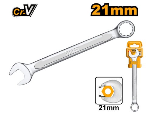 INGCO Csillag-villáskulcs 21 mm / 252 mm CrV