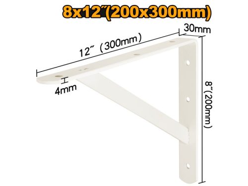 INGCO Polctartó konzol 200 x 300 mm erősített