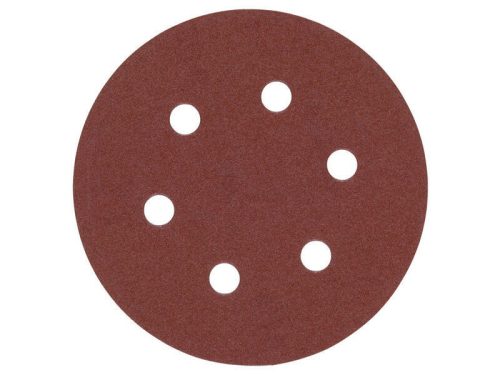 GERMAFLEX Tépőzáras fíbertárcsa 150 mm / P100 6 lyukas