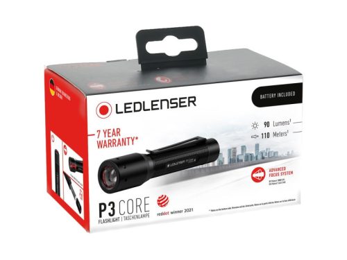 LEDLENSER Rúdlámpa P3 Core 90 lm / 110 m 1xAAA