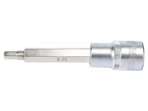 YATO Hosszú bit dugókulcs Imbusz 1/2" 6 mm CrV