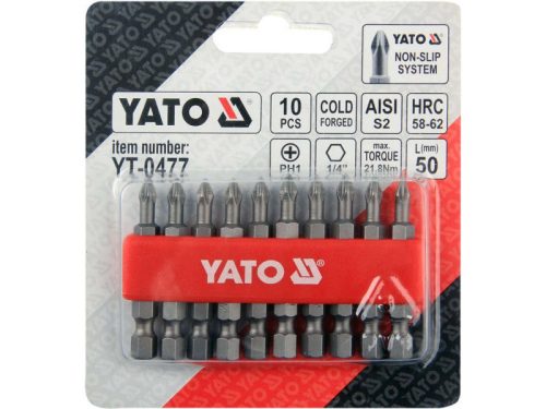 YATO Bithegy PH1 x 50 mm (10 db)