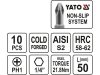 YATO Bithegy PH1 x 50 mm (10 db)
