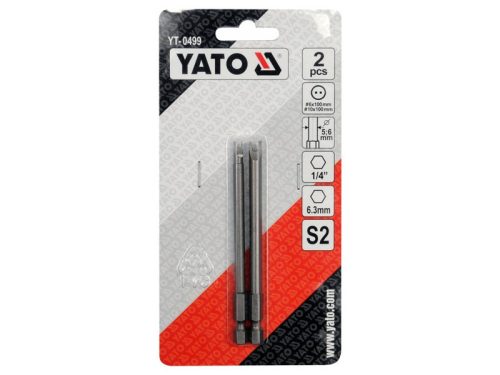 YATO Bithegy spanner NR6 + NR10 x 100 mm (2 db)