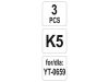 YATO Tartalék pengék YT-0659 szélvédőkivágó késhez (3 db)