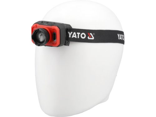 YATO Akkus fejlámpa 600 lumen