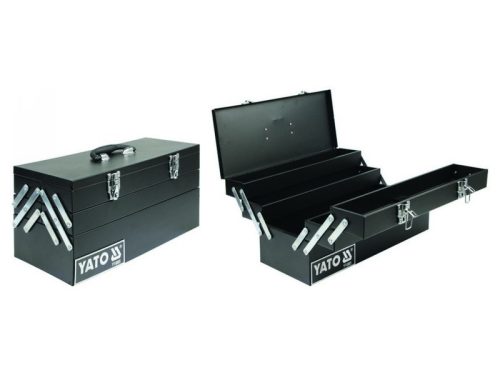 YATO Szerszámosláda fém 460 x 200 x 225 mm