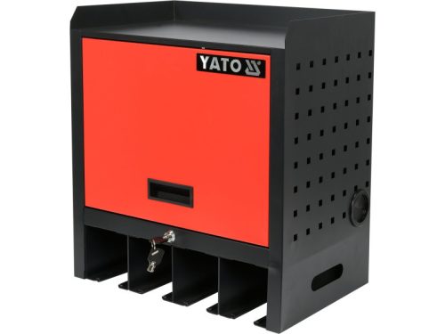 YATO Elektromos kéziszerszám tartó szekrény (4 gép)