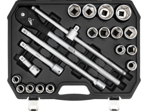 YATO Dugókulcs készlet 3/4" 21 részes 21-50 mm CrV