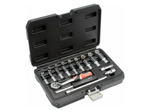YATO Dugókulcs készlet 23 részes 1/4" 4-13 mm CrV