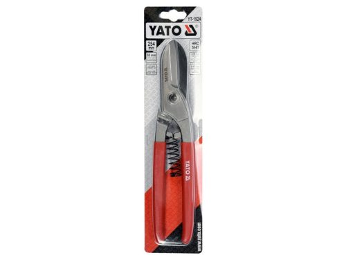 YATO Lemezvágó olló 250 mm PVC bevonatú nyél