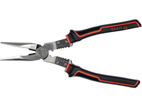 YATO Multifunkciós hosszúcsőrű fogó 240 mm CrV