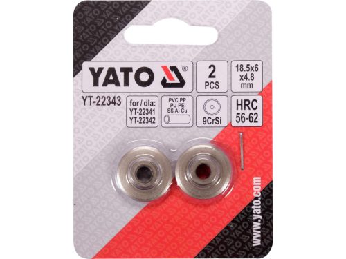 YATO Vágókerék YT-22341 és YT-22342 csővágóhoz (2 db)