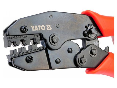 YATO Krimpelő fogó 220 mm/0,5-6 mm2