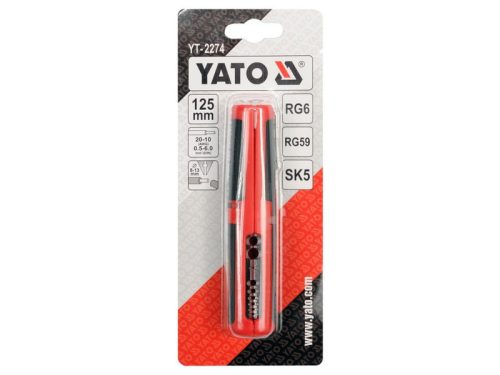 YATO Blankoló fogó 125 mm/0,5-6,0 mm2