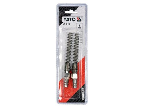 YATO Pneumatikus tömlő gyorscsatlakozó apa 1/4" csővéggel 6 x 10 mm