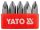 YATO Bithegy készlet 5 részes PH2 36 mm (YT-2800, YT-2801 behajtóhoz) CrV