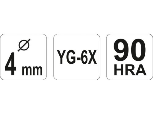 YATO Üveg- és csempefúrószár 4 mm