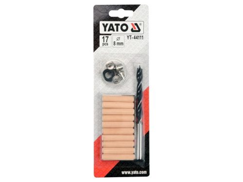 YATO Tipliző készlet 8 mm 17 részes