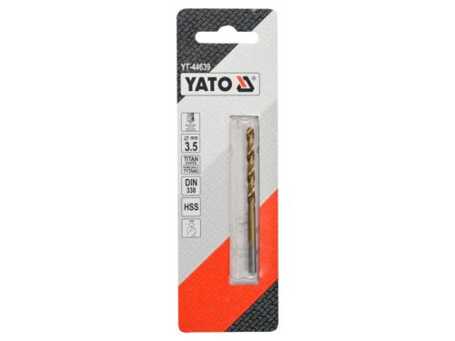YATO Csigafúró 3,5 x 70/39 mm HSS-TiN